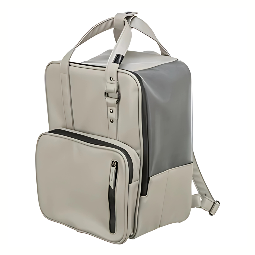 Trixie Hunde-Rucksack Citystyle Kunstleder Hellgrau